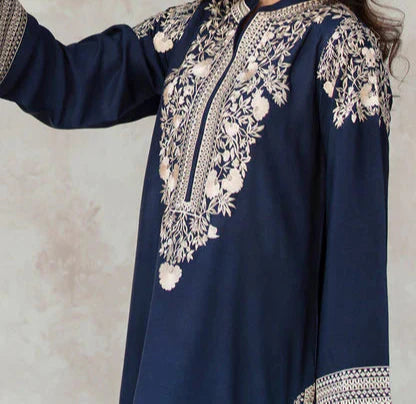 Grace Z-(W692) - Stitched Embroidered 2pc Marina Dress