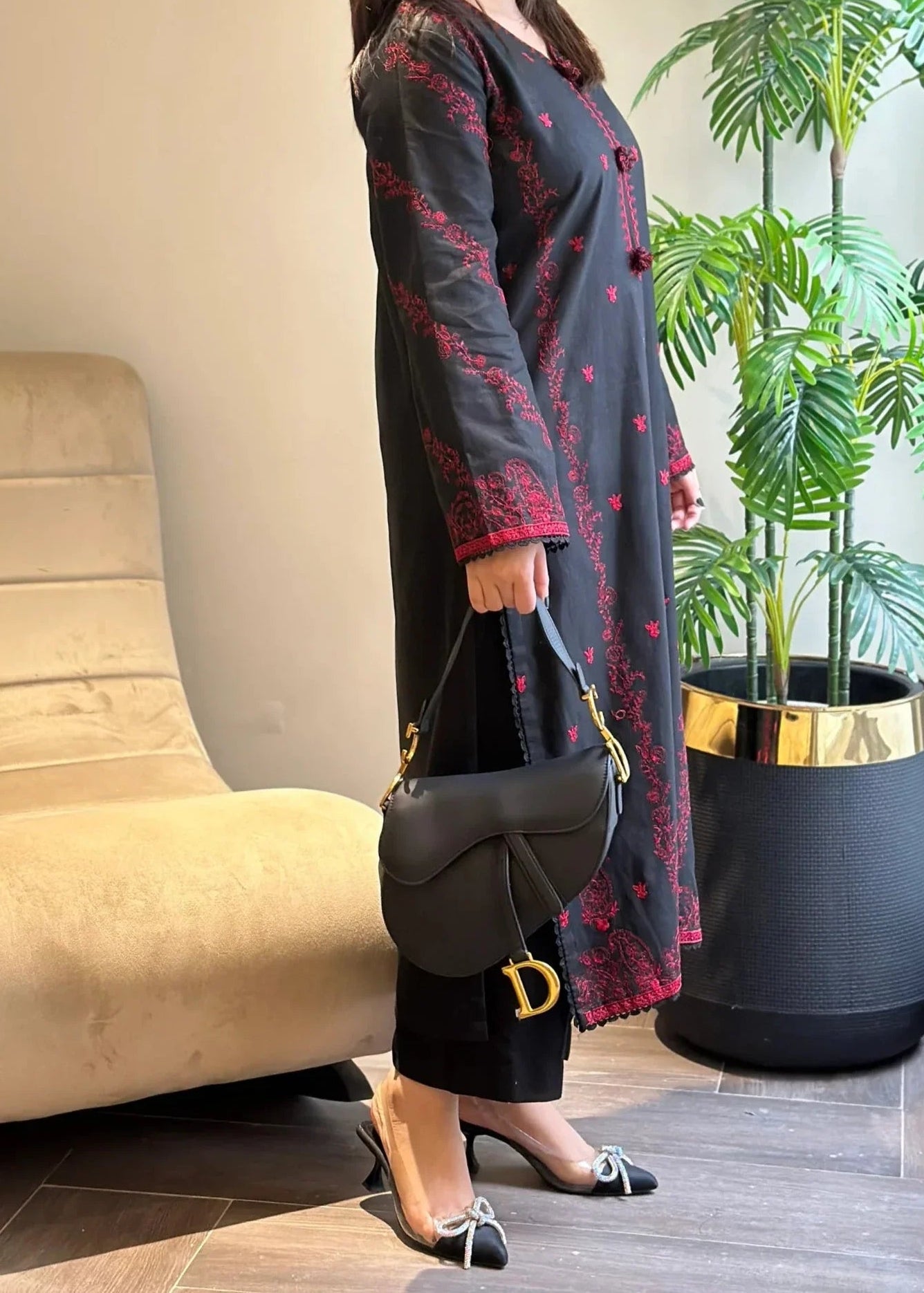 Grace W886-Embroidered 2pc Marina Dress.