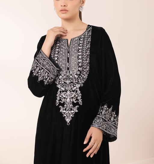 Grace W637-Embroidered 2pc Marina Dress.