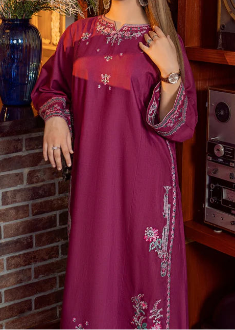 Grace S1293-Embroidered 2pc Lawn Dress.