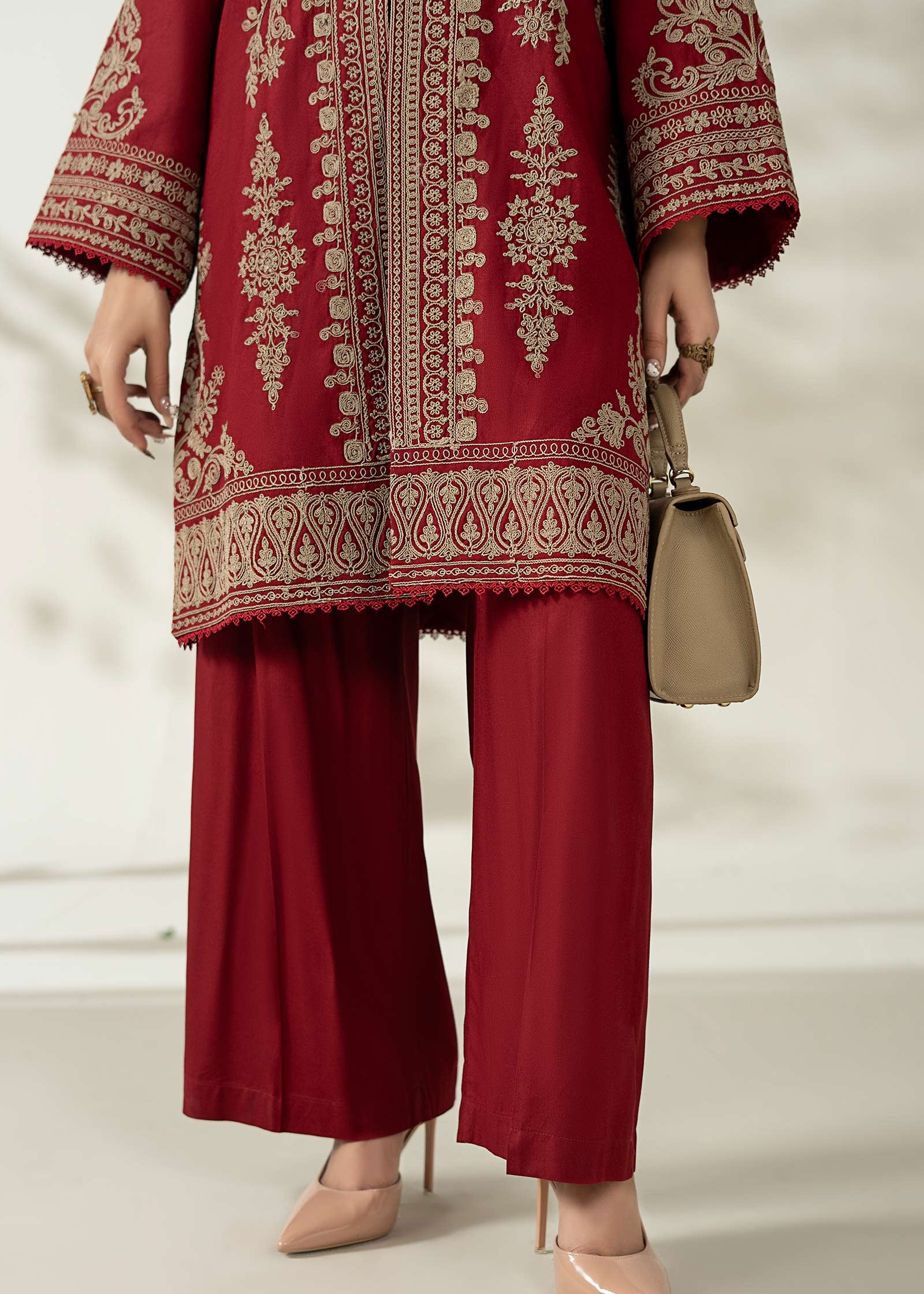 Grace W846-Embroidered 2pc Marina Dress
