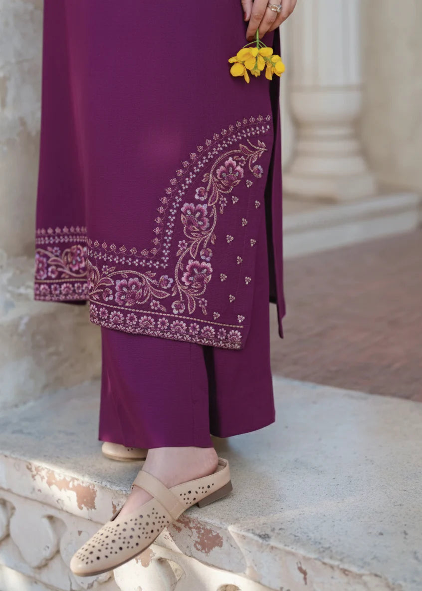 Grace S1294-Embroidered 2pc Lawn Dress.