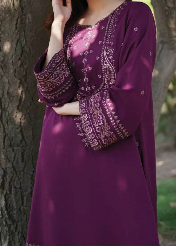 Grace S1294-Embroidered 2pc Lawn Dress.