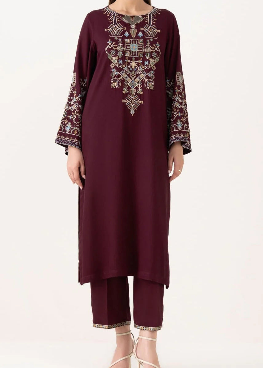 Grace W889-Embroidered 2pc Marina Dress.