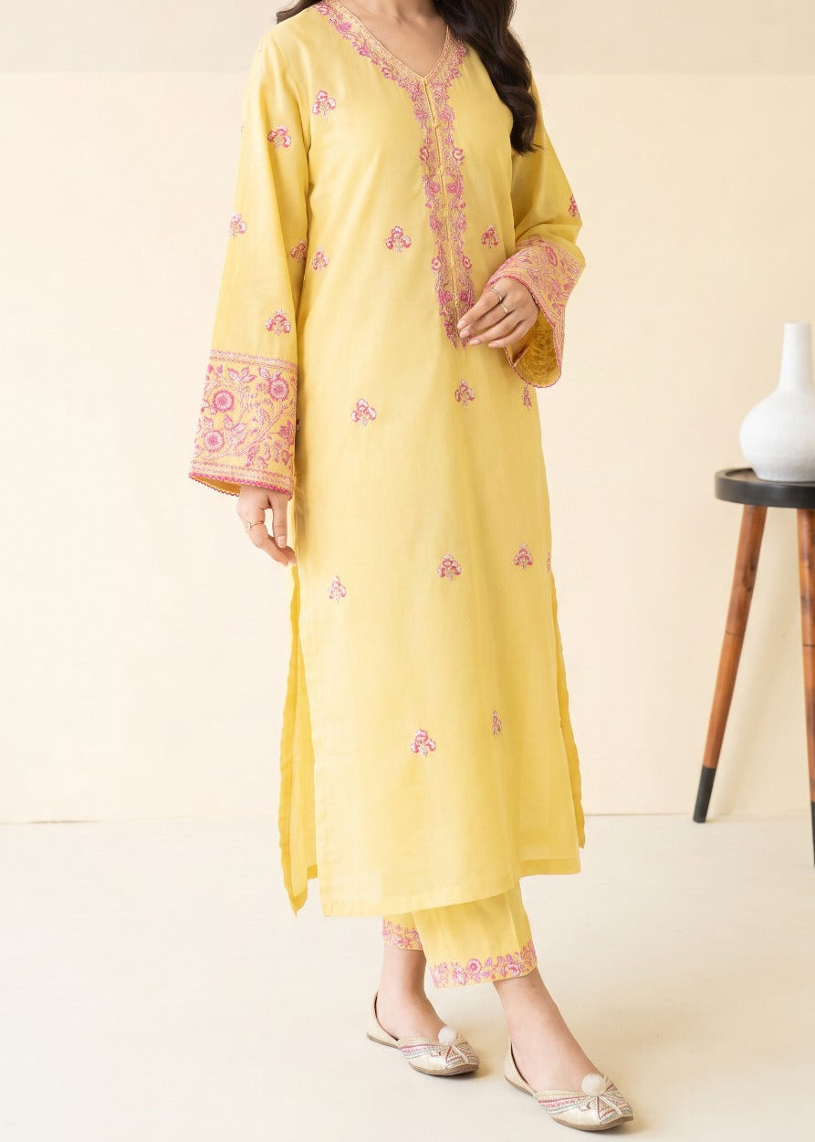 Grace W1078 - Embroidered 2pc Marina Dress.