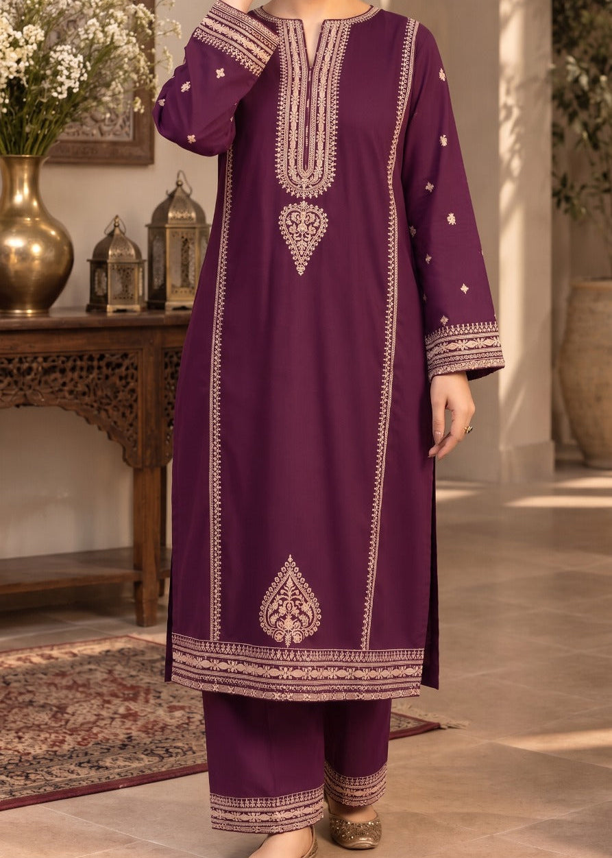 Grace S1622-Embroidered 2pc Lawn Dress.