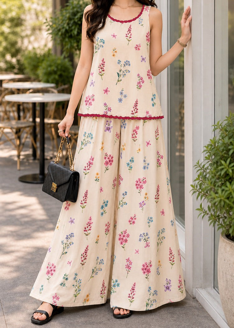 Grace W1069 - Digital Printed 2pc Silk Dress.