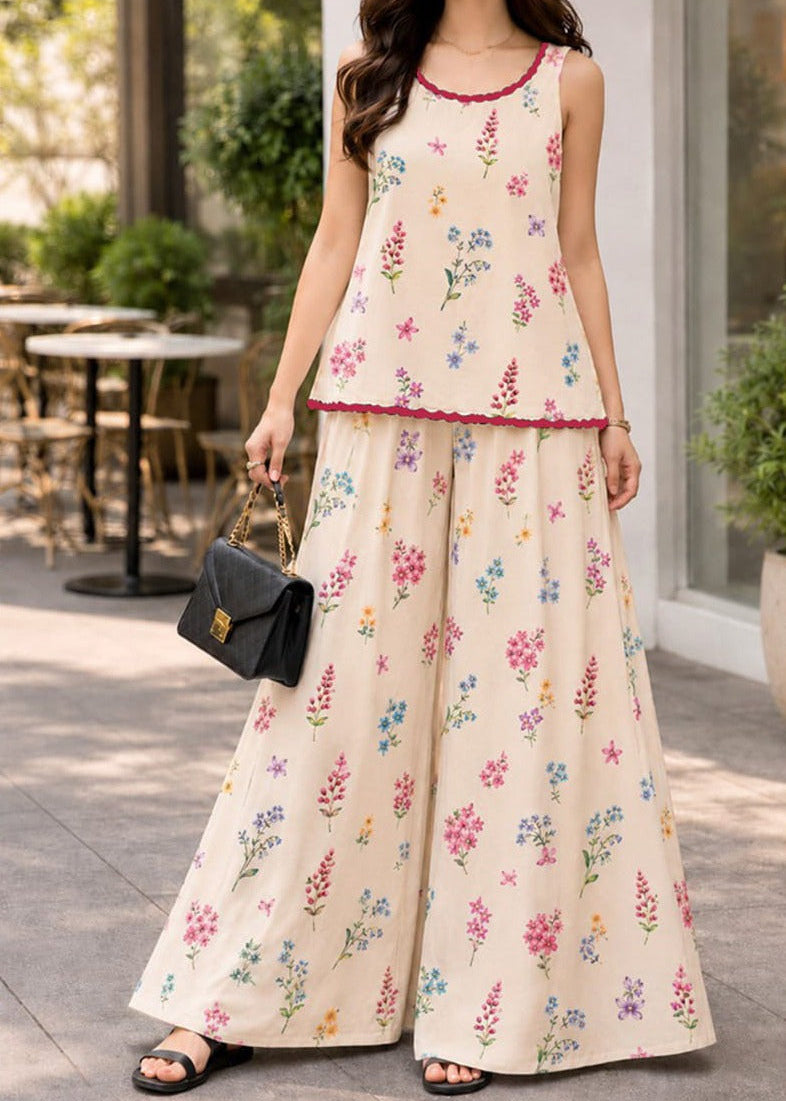 Grace W1069 - Digital Printed 2pc Silk Dress.