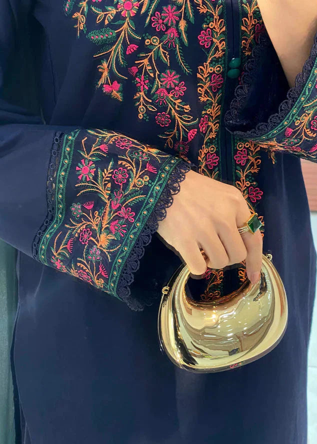 Grace W942- Embroidered 2PC Khaddar Dress.