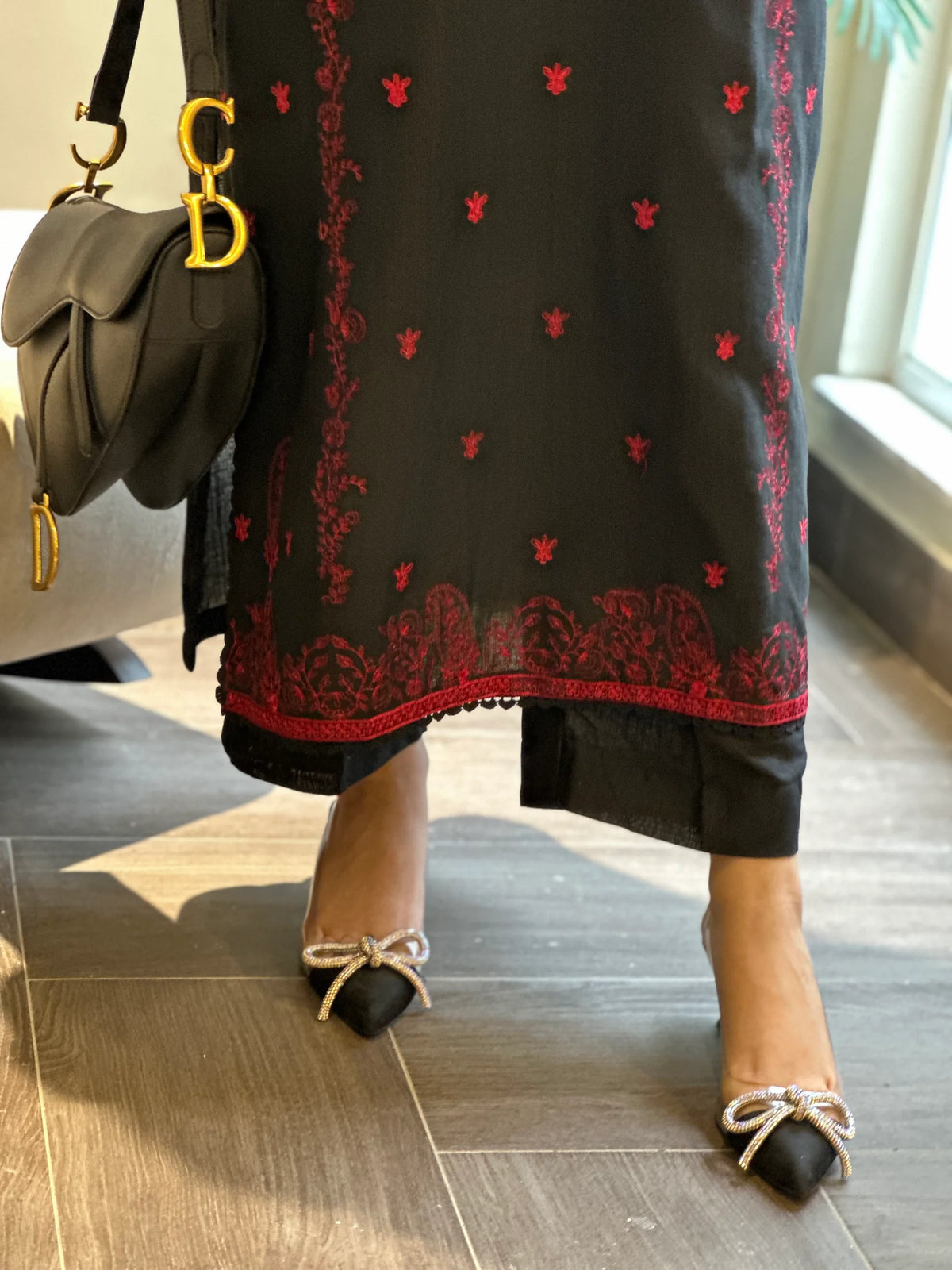 Grace S1194-Embroidered 2pc Lawn Dress