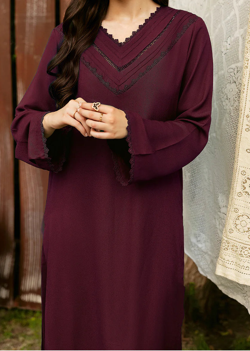 C-S 047- STITCHED 2PC LAWN CO-ORD SET.