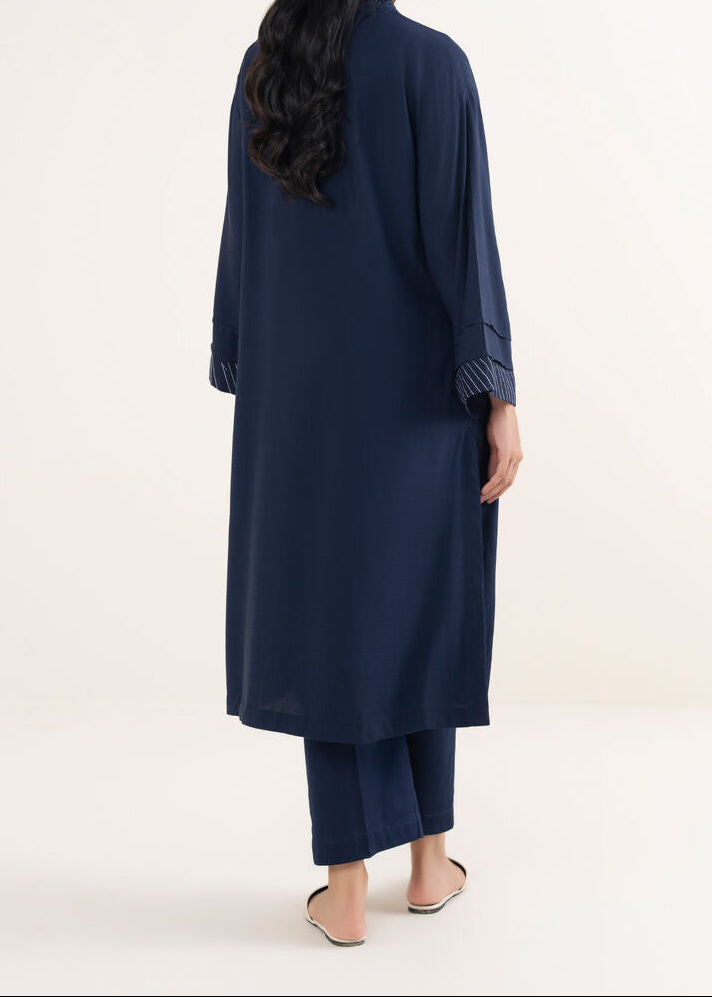 C-S 046- STITCHED 2PC LAWN CO-ORD SET.