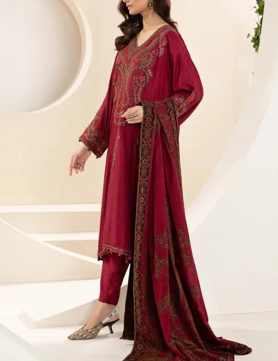 Grace S900-Embroidered 3pc Lawn Dress with Printed Munar Dupatta.
