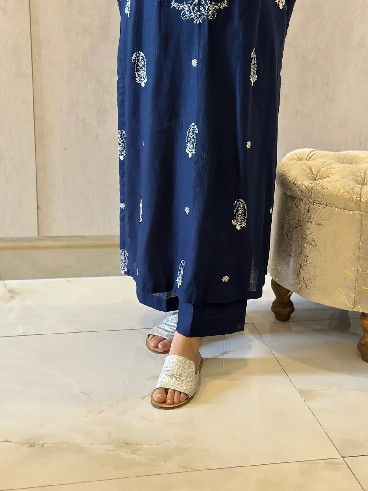 Grace W682- Embroidered 2pc Khaddar dress