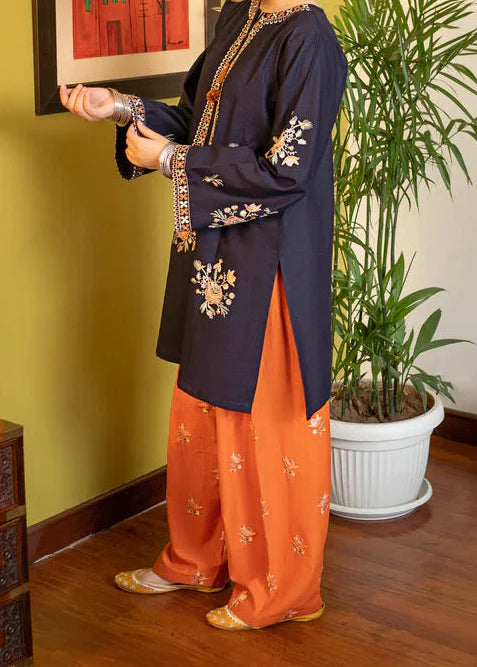Grace S1303-Embroidered 2pc Lawn Dress.