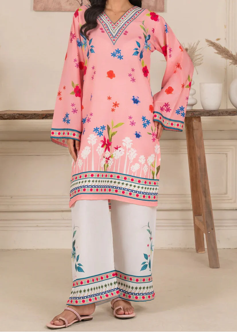 Grace W958- Digital Printed 2pc Karandi Dress.