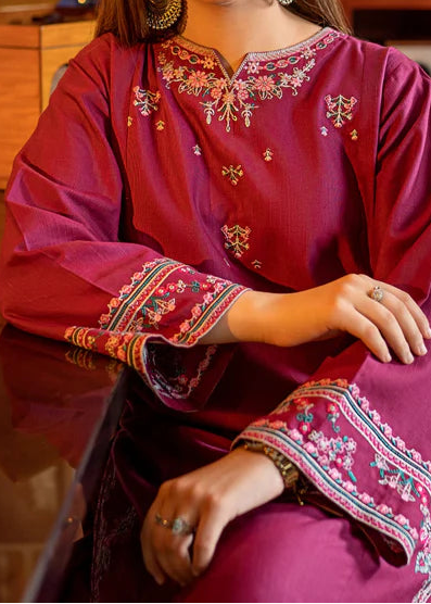 Grace S1293-Embroidered 2pc Lawn Dress.