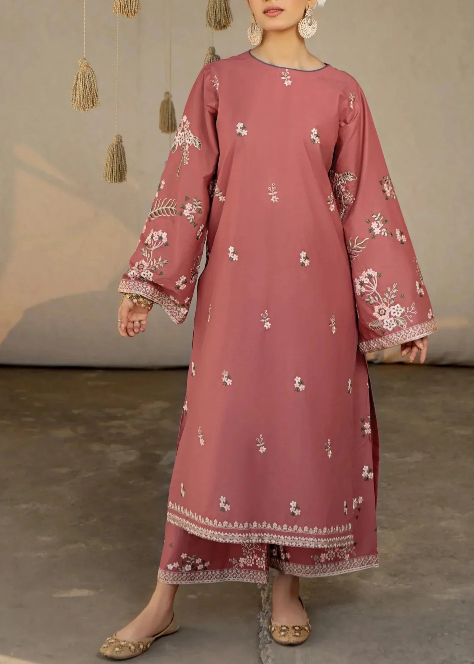 Grace S1130- Embroidered 2pc Lawn Dress.