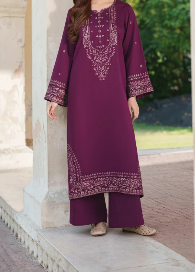 Grace S1294-Embroidered 2pc Lawn Dress.