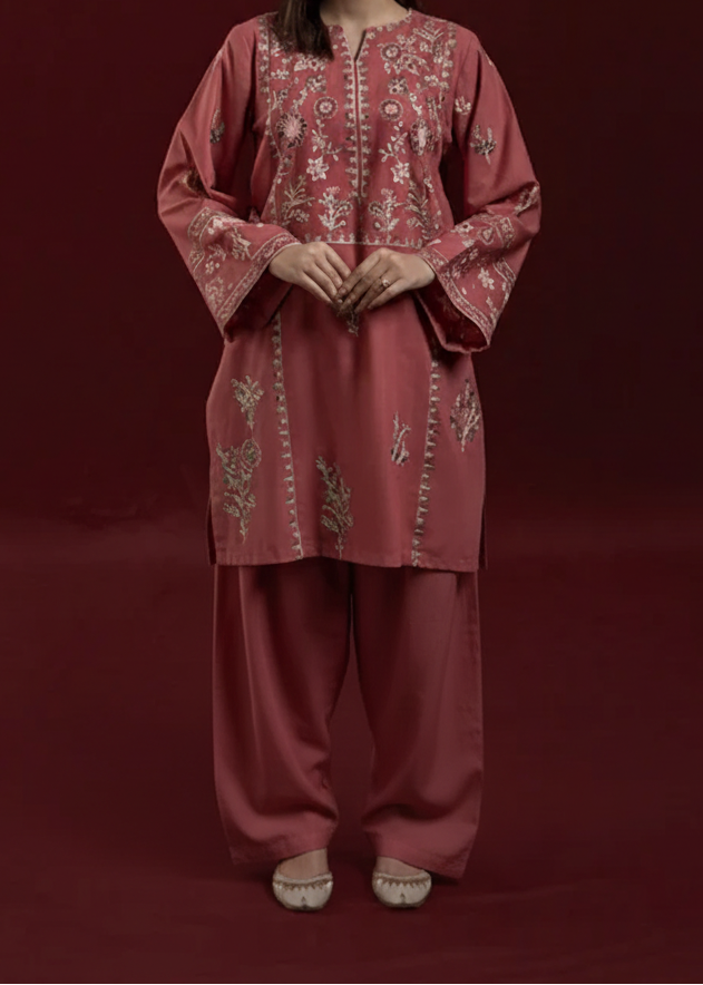 Grace S1311-Embroidered 2pc Lawn Dress.