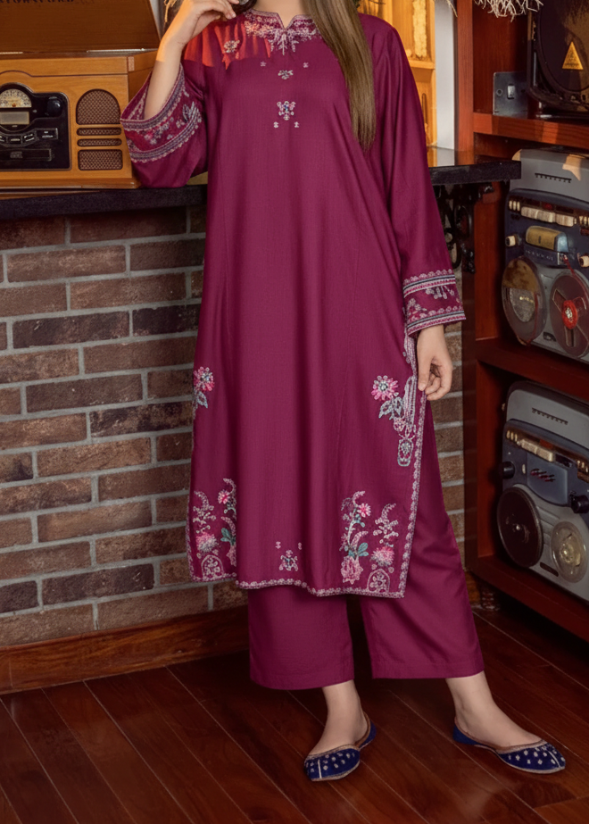 Grace S1293-Embroidered 2pc Lawn Dress.