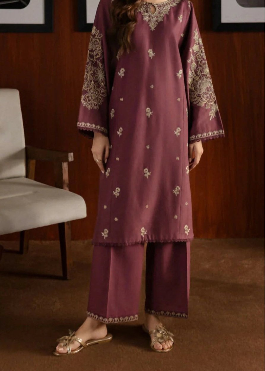 Grace S1279-Embroidered 2pc Lawn Dress
