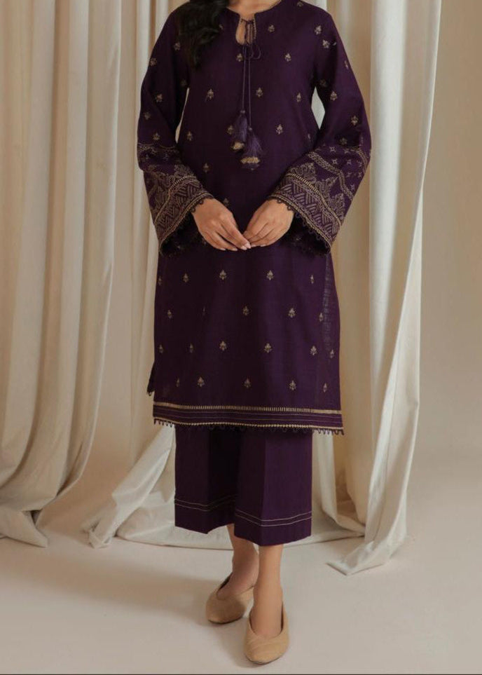 Grace S1248-Embroidered 2pc Lawn Dress