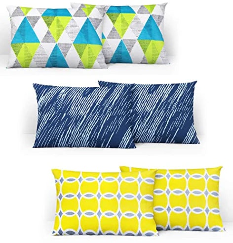 Assorted Pillow Cases - Pack of 6