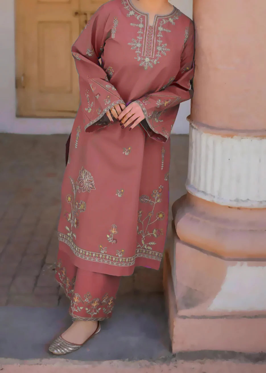 Grace S1321-Embroidered 2pc Lawn Dress.