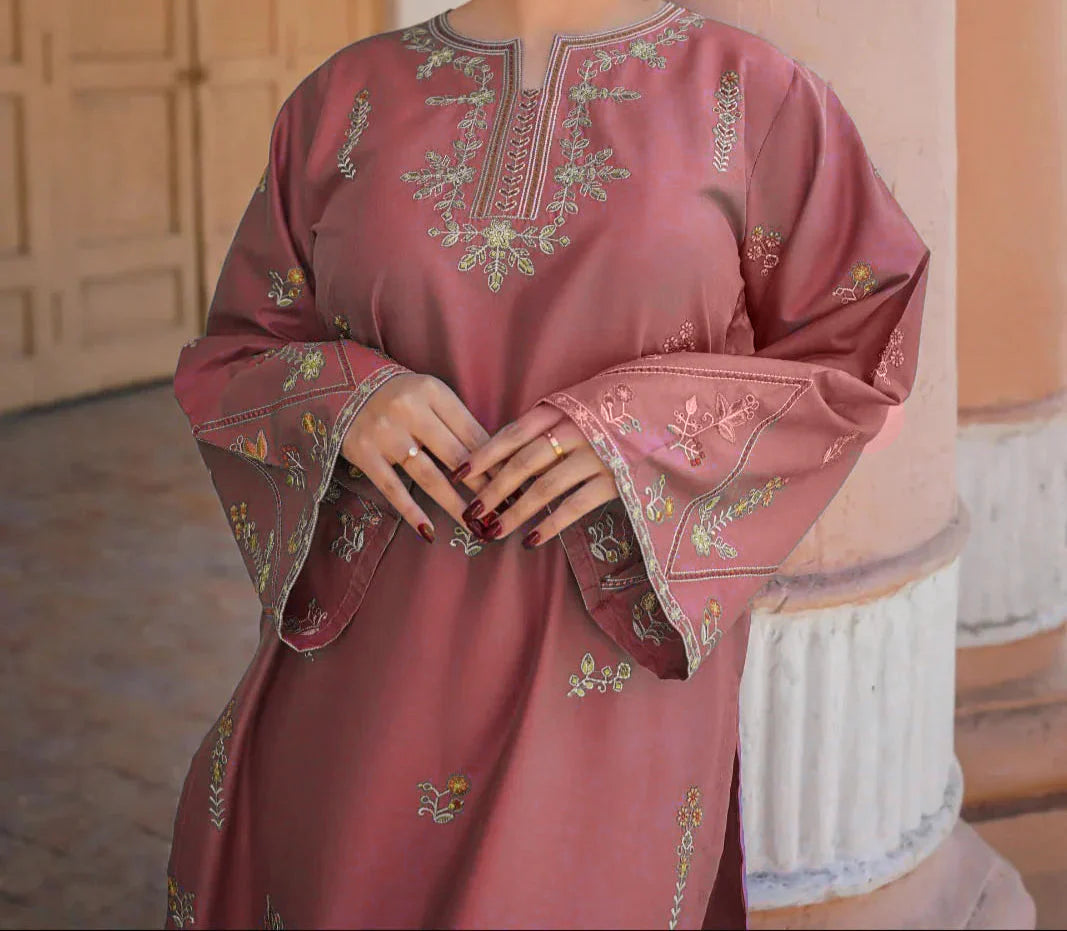 Grace S1321-Embroidered 2pc Lawn Dress.