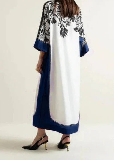 Grace W728 - Digital Printed 3pc Silk dress With Digital Printed Silk dupatta.