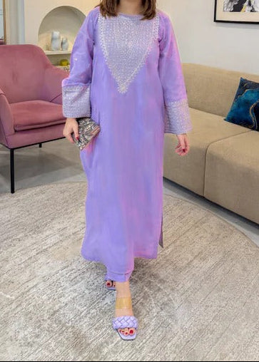 Grace S1328-Embroidered 2pc Lawn Dress.