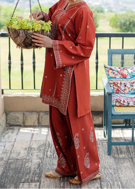 Grace S1304-Embroidered 2pc Lawn Dress.