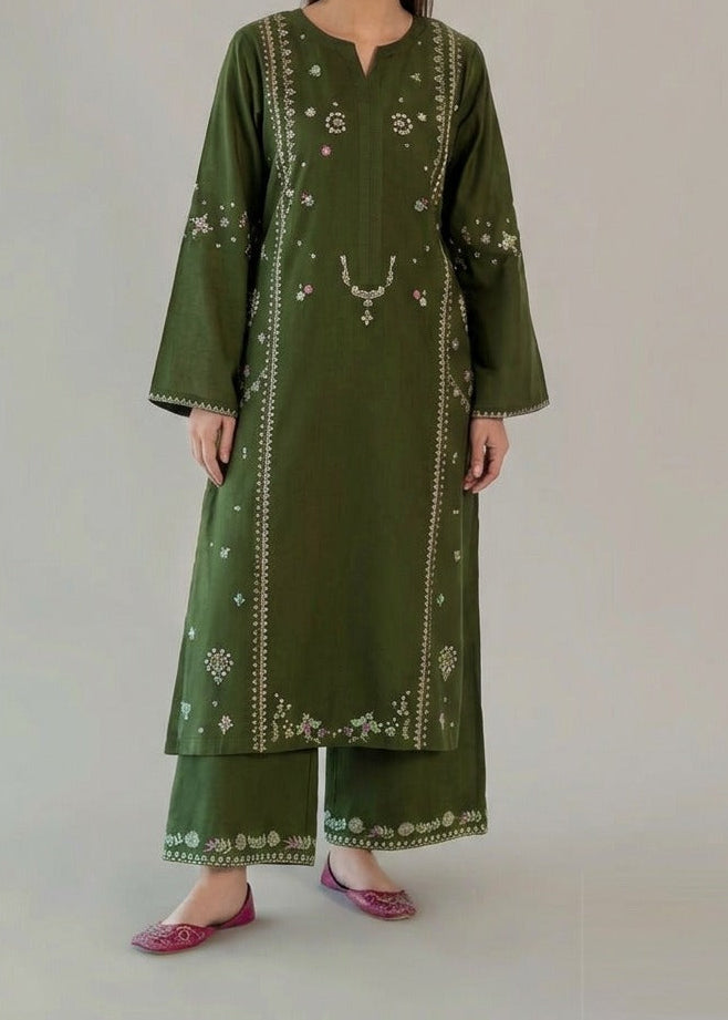 Grace S1347-Embroidered 2pc Lawn Dress.