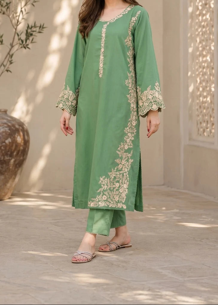 Grace W1036 - Embroidered 2pc Marina Dress.