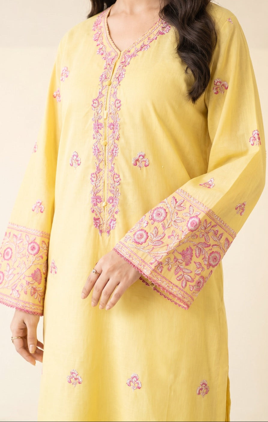 Grace W1078 - Embroidered 2pc Marina Dress.