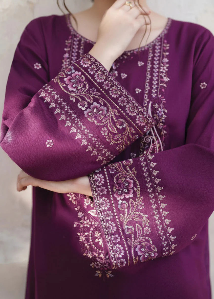 Grace S1294-Embroidered 2pc Lawn Dress.