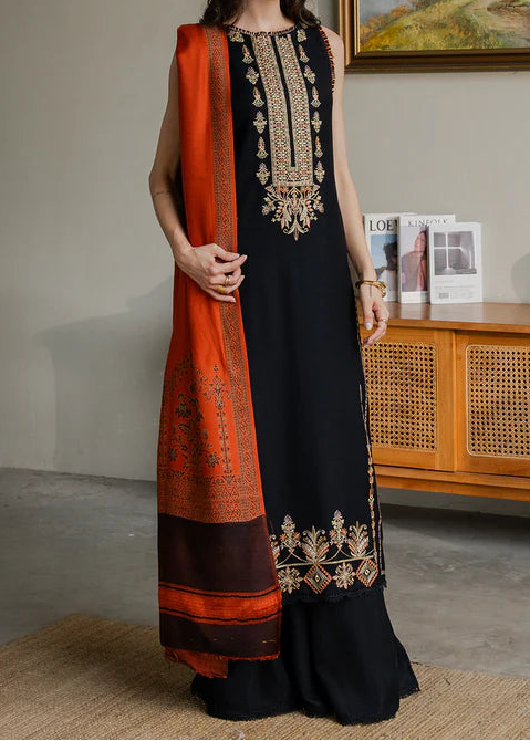 Grace S1359 - Embroidered 3pc Lawn Dress With Printed Lawn Dupatta. ( With Sleeves )