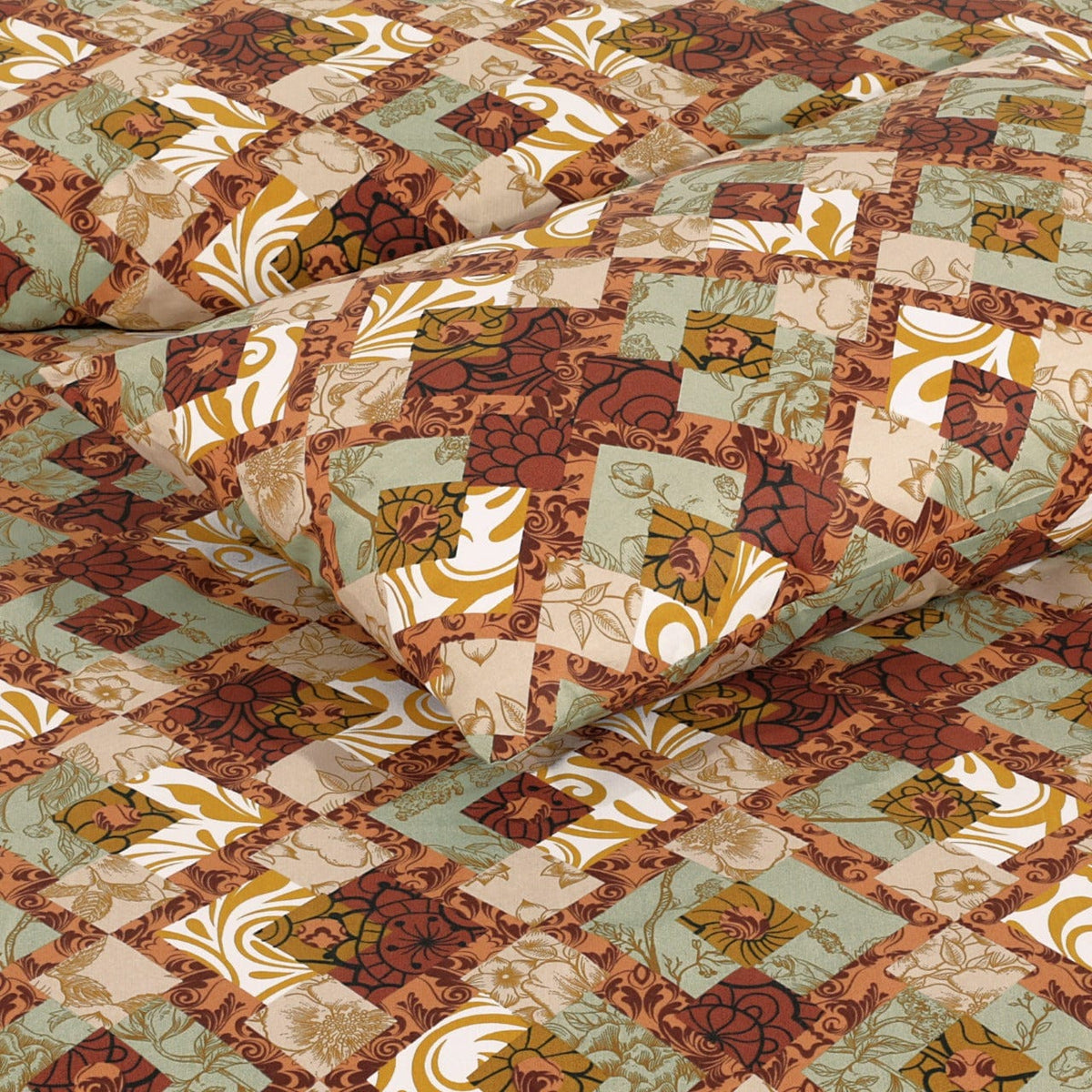 Dark Bronze D702- Bed Sheet Set