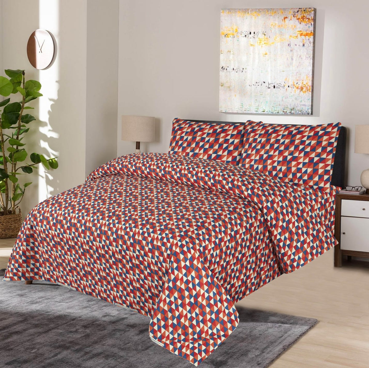 FL905-Duvet Cover Set - 6Pcs