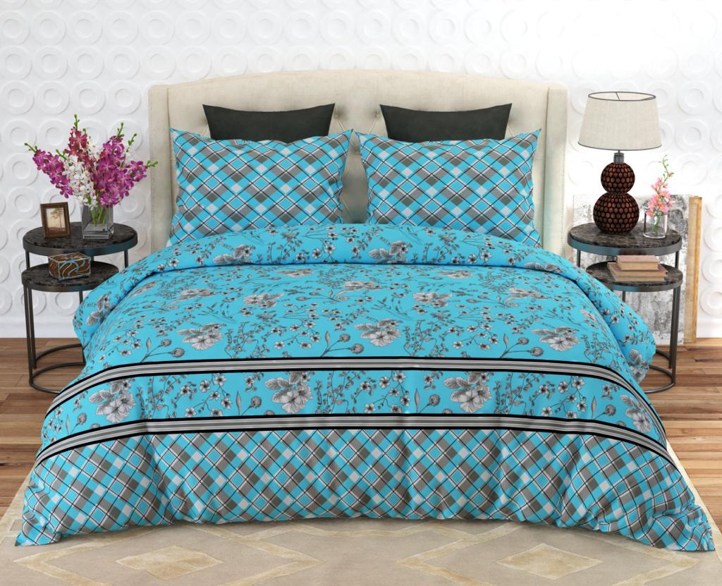 FL816-Duvet Cover Set - 3Pcs