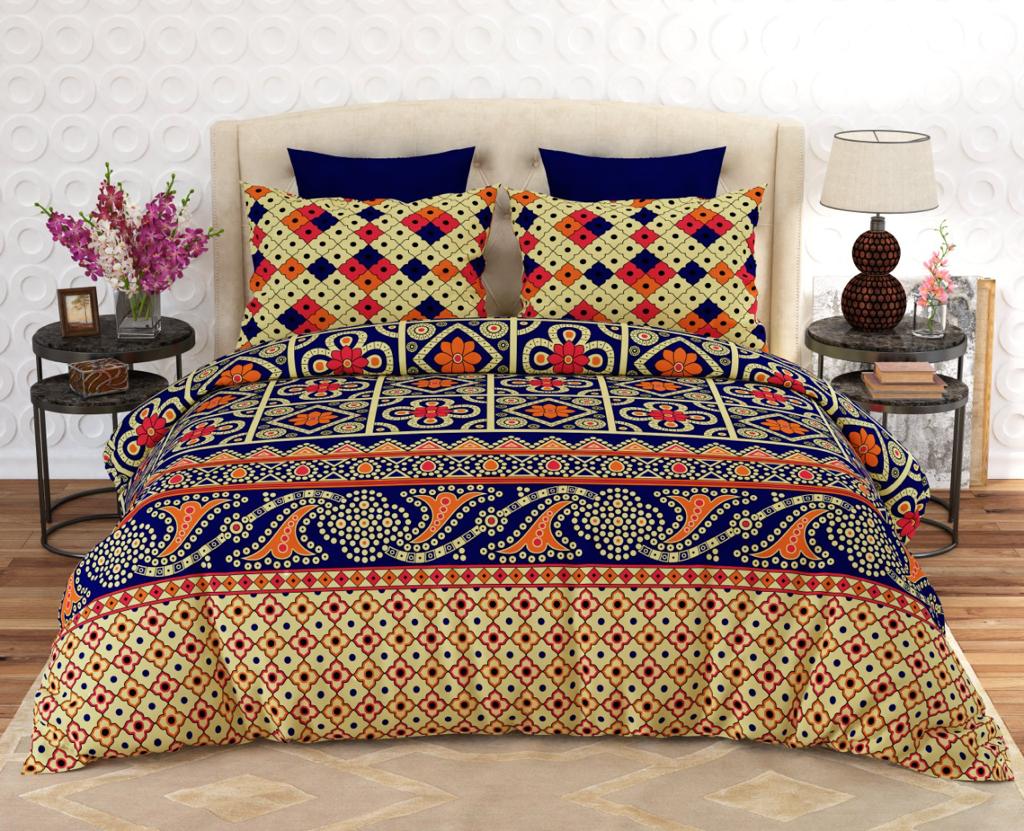 FL812-Duvet Cover Set - 3Pcs