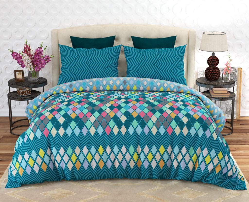FL811-Duvet Cover Set - 3Pcs